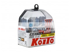 Набор галогеновых ламп Koito H11 P0750W Whitebeam III 4000K